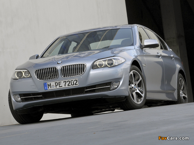BMW ActiveHybrid 5 (F10) 2012–13 wallpapers (640 x 480)