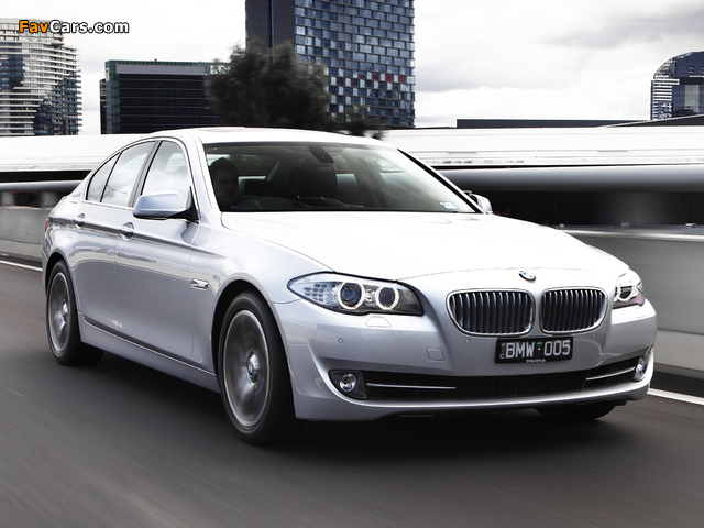 BMW ActiveHybrid 5 AU-spec (F10) 2012 wallpapers (640 x 480)