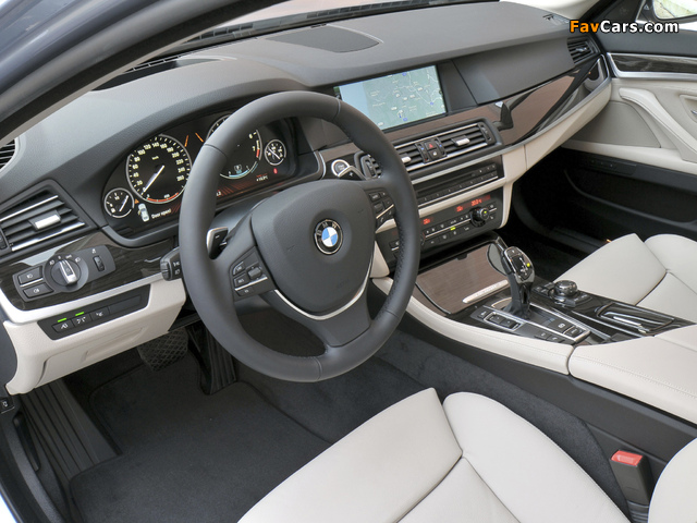 BMW ActiveHybrid 5 (F10) 2012–13 wallpapers (640 x 480)