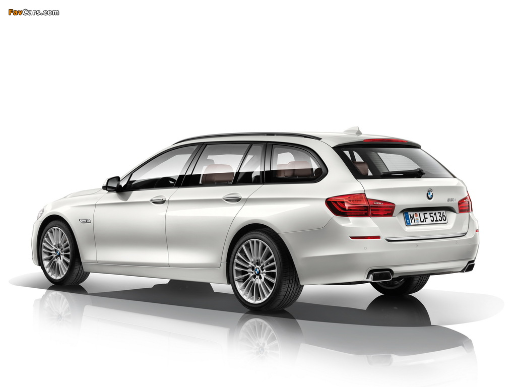 BMW 550i Touring Luxury Line (F11) 2013 wallpapers (1024 x 768)