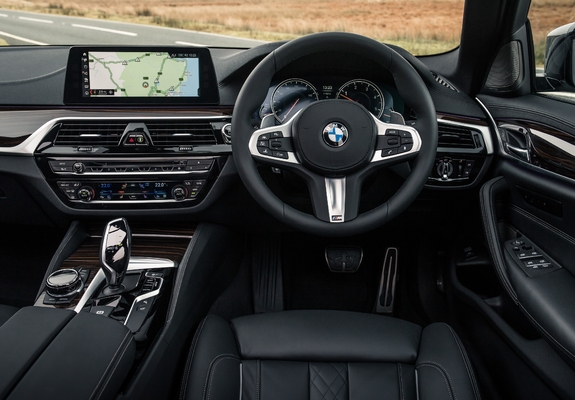 BMW 530i xDrive Sedan M Sport UK-spec (G30) 2017 wallpapers