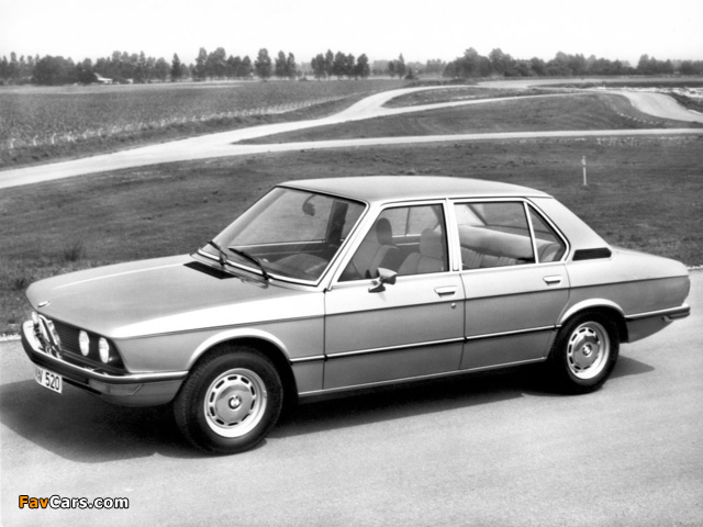 BMW 520 Sedan (E12) 1972–76 wallpapers (640 x 480)