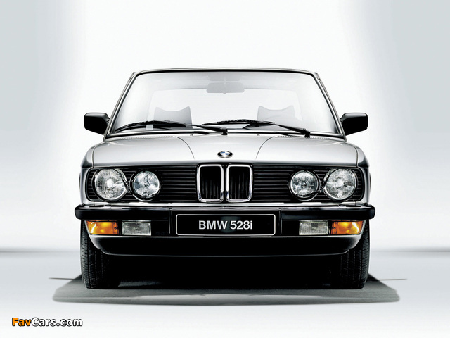 BMW 528i Sedan (E28) 1981–87 wallpapers (640 x 480)