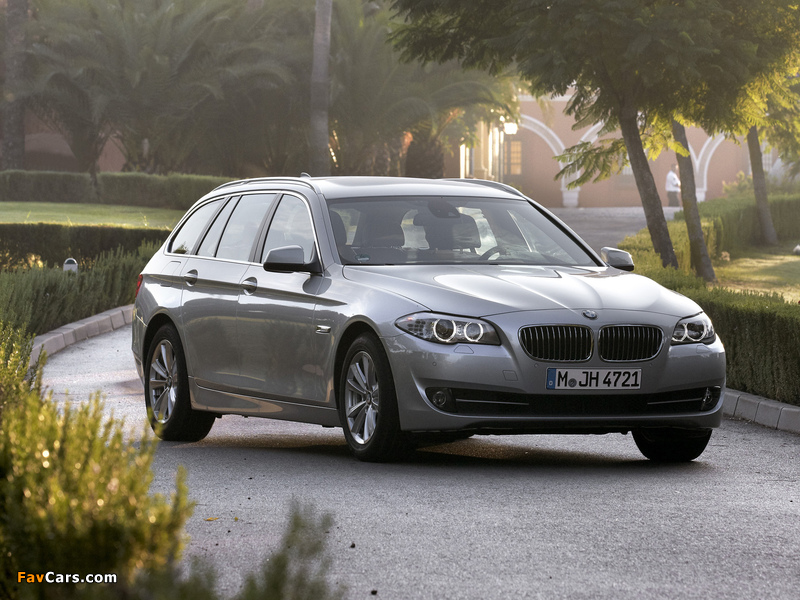 BMW 520i Touring (F11) 2011 wallpapers (800 x 600)