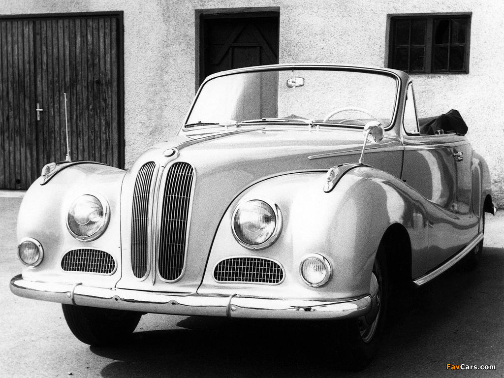 BMW 502 Cabrio 1954–56 photos (1024 x 768)
