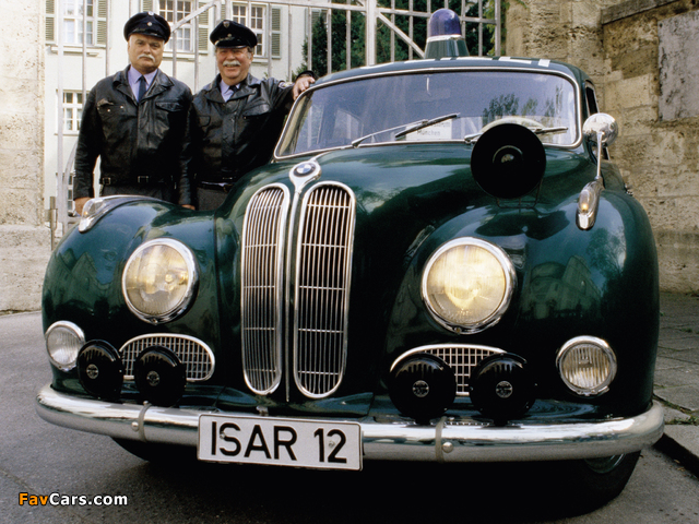 Pictures of BMW 502 3.2 Liter Super Polizei 1957–61 (640 x 480)