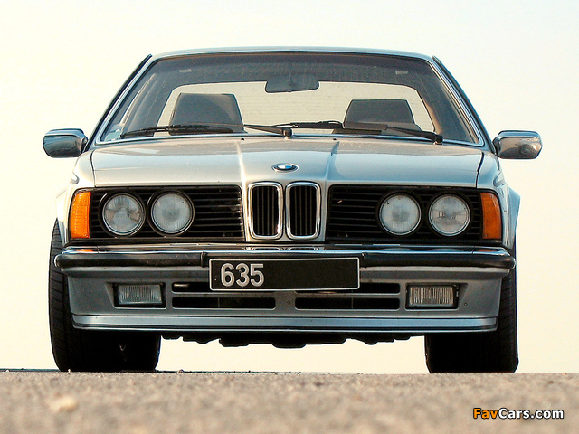 BMW 635CSi (E24) 1978–87 wallpapers (640 x 480)
