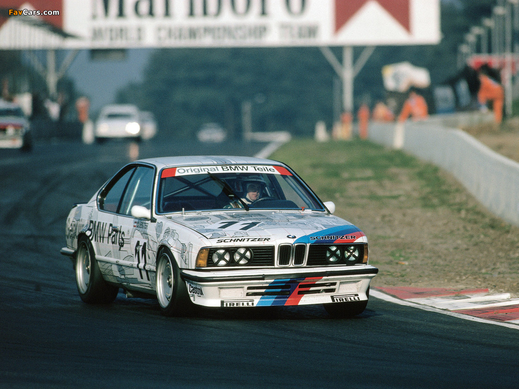 BMW 635 CSi DTM (E24) 1984–88 images (1024 x 768)