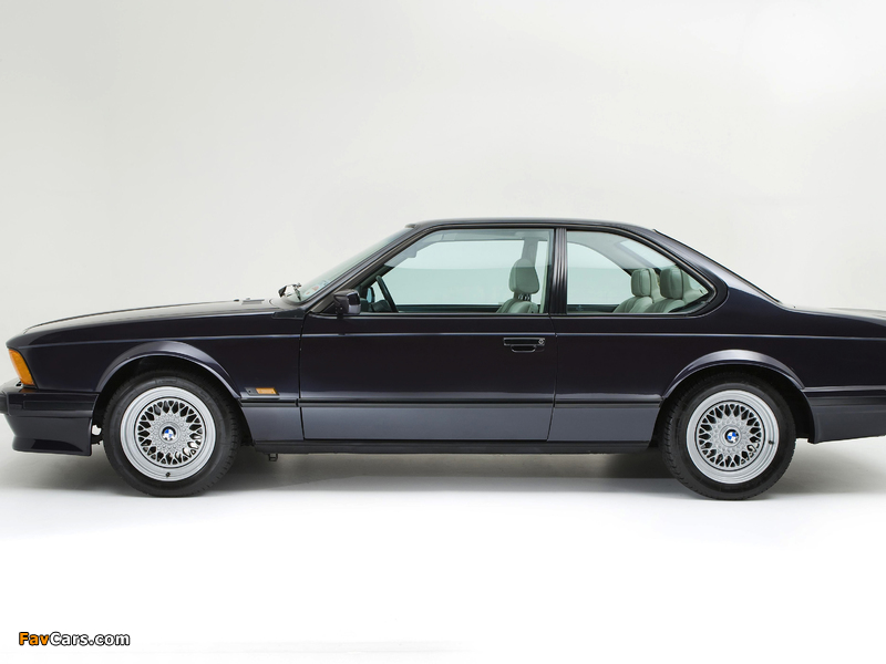 BMW M635 CSi UK-spec (E24) 1984–1989 images (800 x 600)