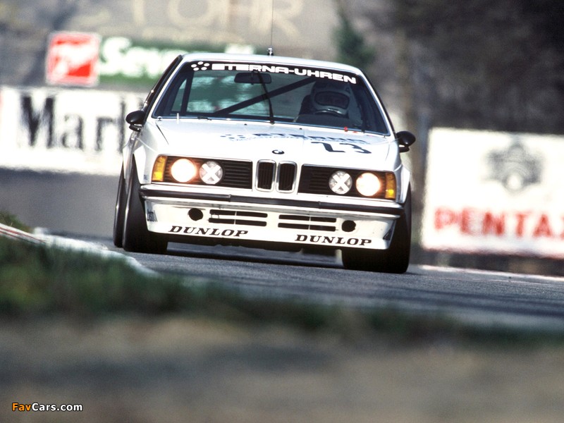 BMW 635 CSi DTM (E24) 1984–88 photos (800 x 600)