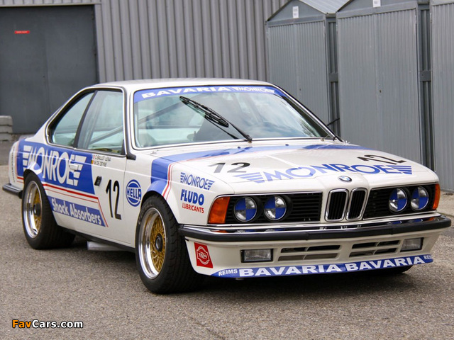 BMW 635 CSi ETCC (E24) 1984–86 photos (640 x 480)
