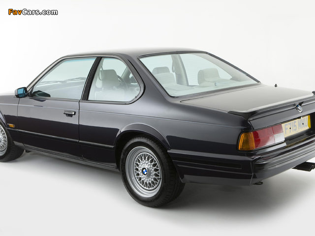 BMW M635 CSi UK-spec (E24) 1984–1989 photos (640 x 480)