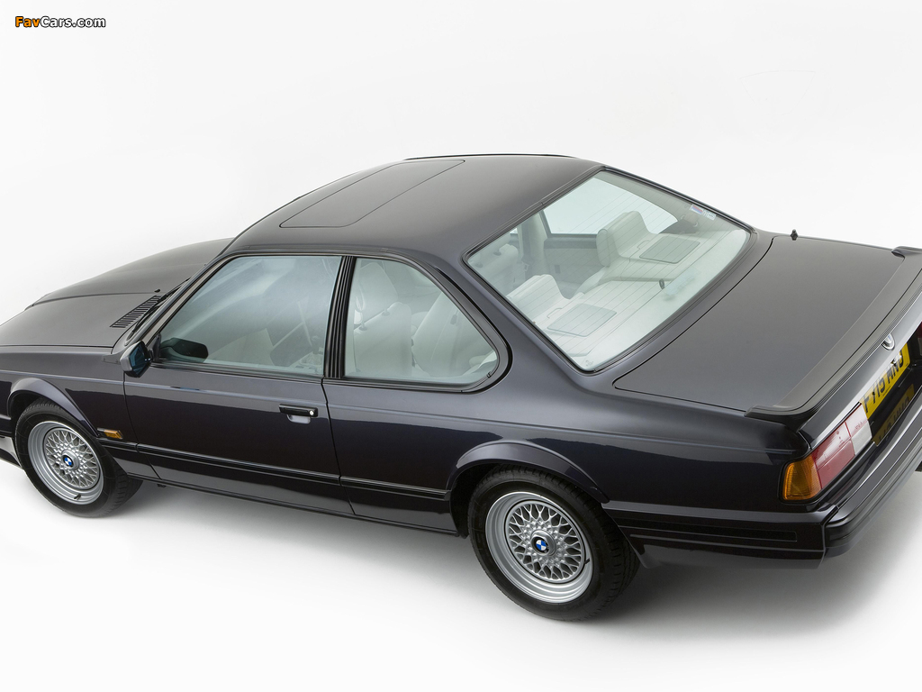 BMW M635 CSi UK-spec (E24) 1984–1989 photos (1024 x 768)