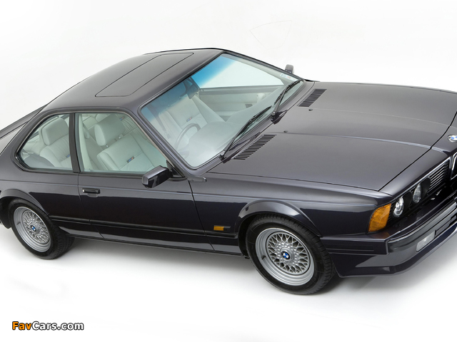 BMW M635 CSi UK-spec (E24) 1984–1989 pictures (640 x 480)