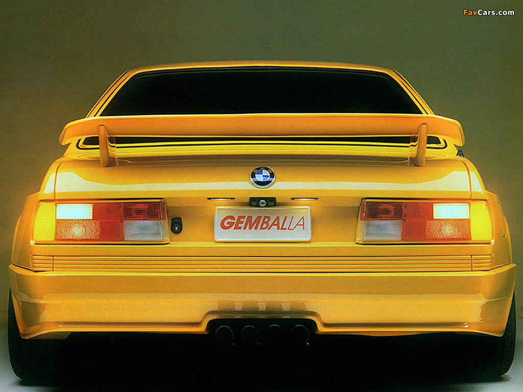 Gemballa BMW M635CSi (E24) 1985 images (1024 x 768)