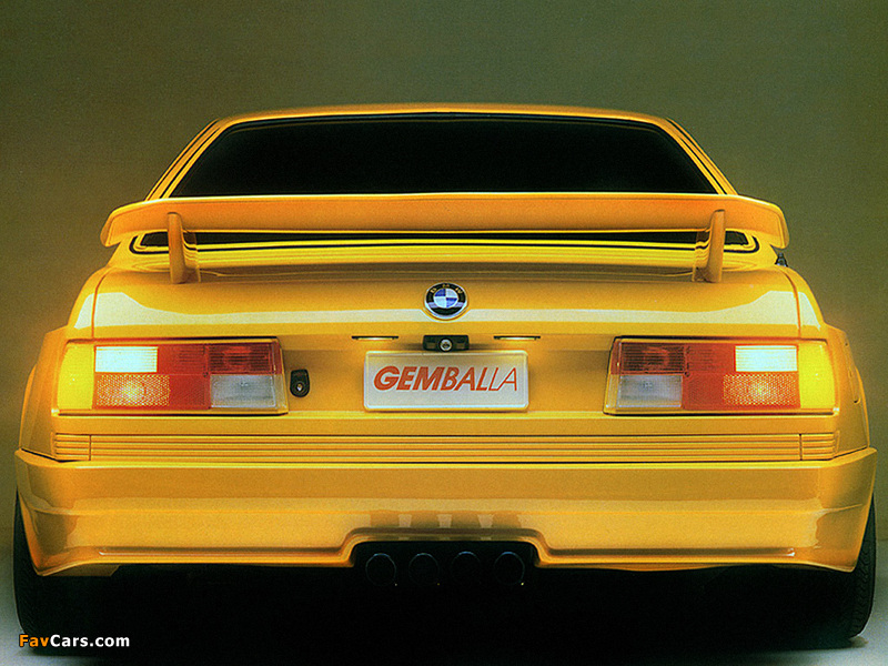 Gemballa BMW M635CSi (E24) 1985 images (800 x 600)