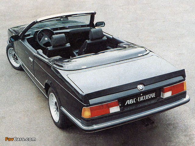 ABC Exclusive BMW 6 Series Cabrio (E24) 1985 pictures (640 x 480)