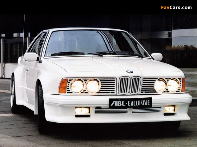 ABC Exclusive BMW 6 Series Widebody (E24) 1985 pictures (640 x 480)