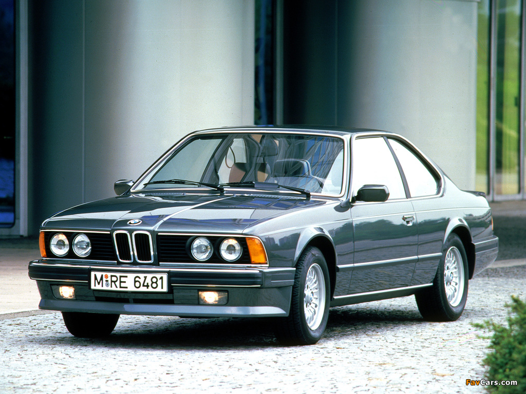 BMW 635 CSi (E24) 1987–89 wallpapers (1024 x 768)