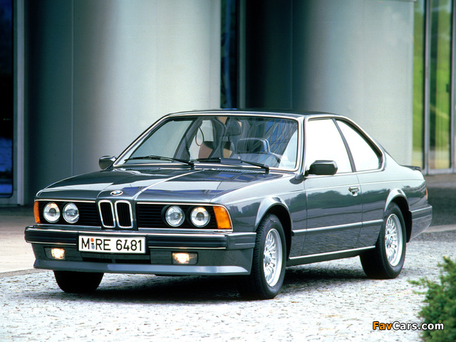 BMW 635 CSi (E24) 1987–89 wallpapers (640 x 480)