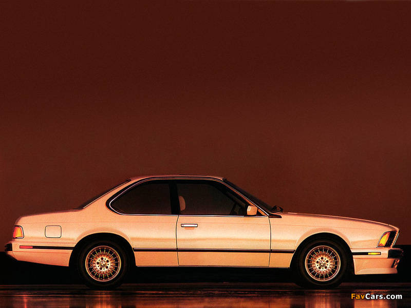 BMW 635 CSi US-spec (E24) 1987–89 wallpapers (800 x 600)