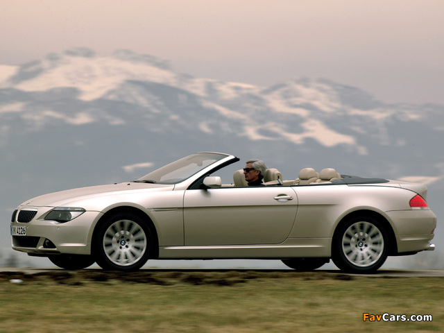 BMW 6 Series Cabrio (E64) 2004–07 images (640 x 480)