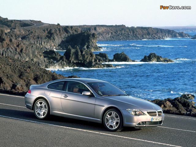 BMW 645Ci Coupe (E63) 2004–07 images (640 x 480)