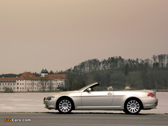 BMW 6 Series Cabrio (E64) 2004–07 images (640 x 480)