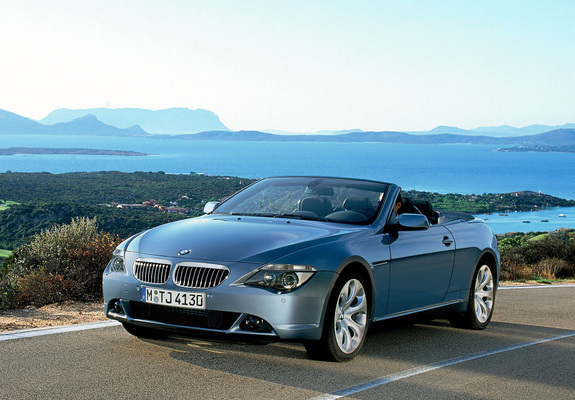 BMW 645Ci Cabrio (E64) 2004–07 images