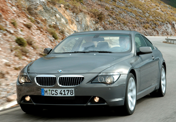 BMW 645Ci Coupe (E63) 2004–07 photos