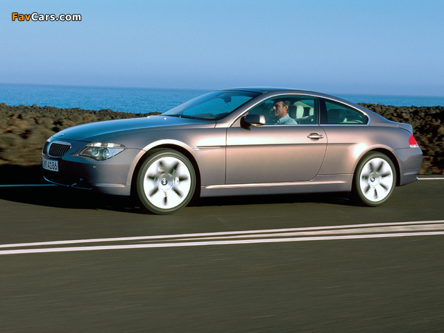 BMW 645Ci Coupe (E63) 2004–07 pictures (640 x 480)