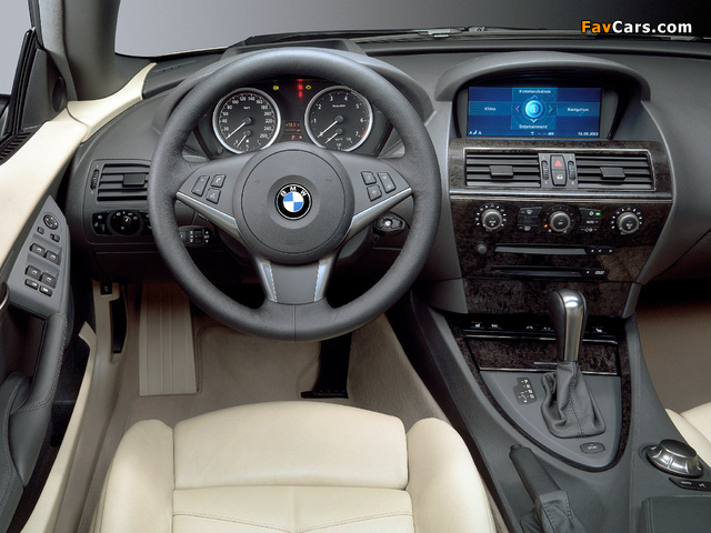 BMW 645Ci Coupe (E63) 2004–07 pictures (640 x 480)