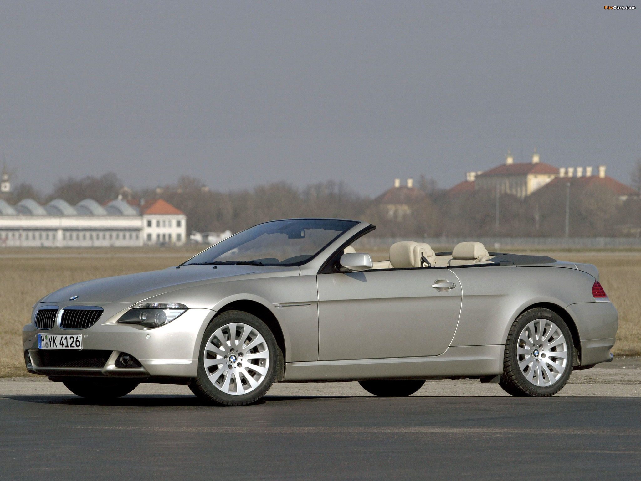 BMW 6 Series Cabrio (E64) 2004–07 pictures (2048 x 1536)