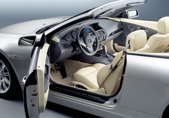 BMW 630i Cabrio (E64) 2005–11 images