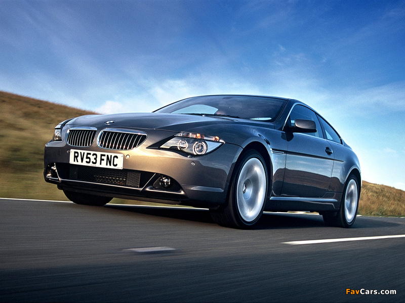 BMW 630i Coupe UK-spec (E63) 2005–07 images (800 x 600)