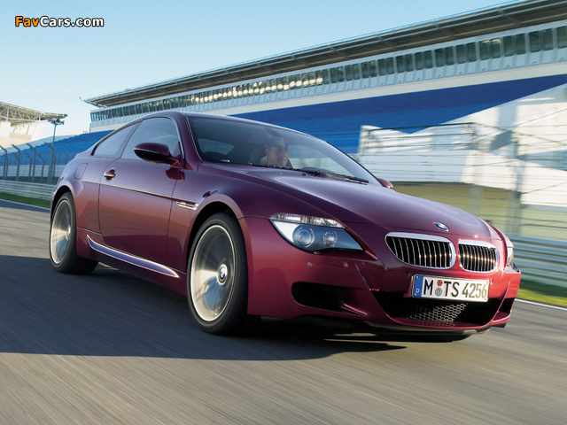 BMW M6 (E63) 2005–10 photos (640 x 480)