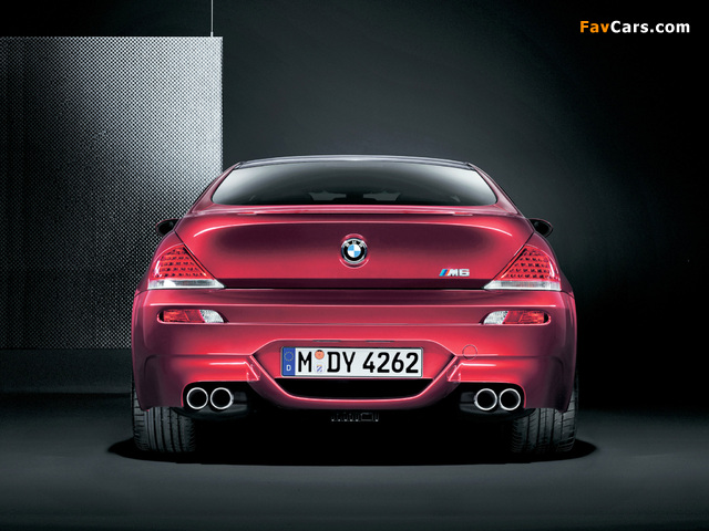 BMW M6 (E63) 2005–10 pictures (640 x 480)