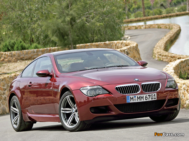 BMW M6 (E63) 2005–10 pictures (640 x 480)