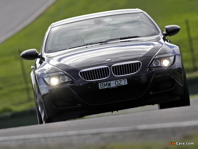 BMW M6 Coupe AU-spec (E63) 2005–10 wallpapers (800 x 600)