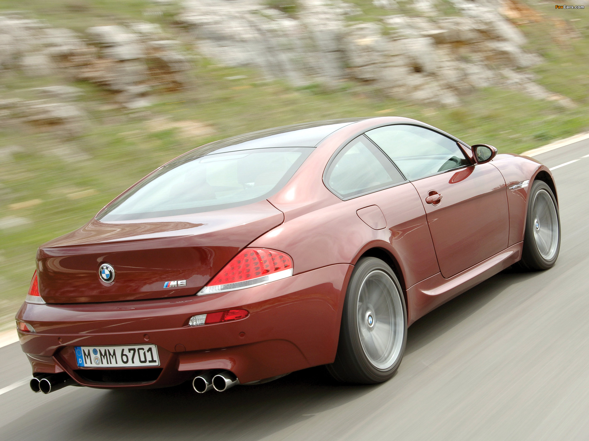 BMW M6 (E63) 2005–10 wallpapers (2048 x 1536)