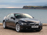 BMW 650i Coupe UK-spec (E63) 2005–07 wallpapers