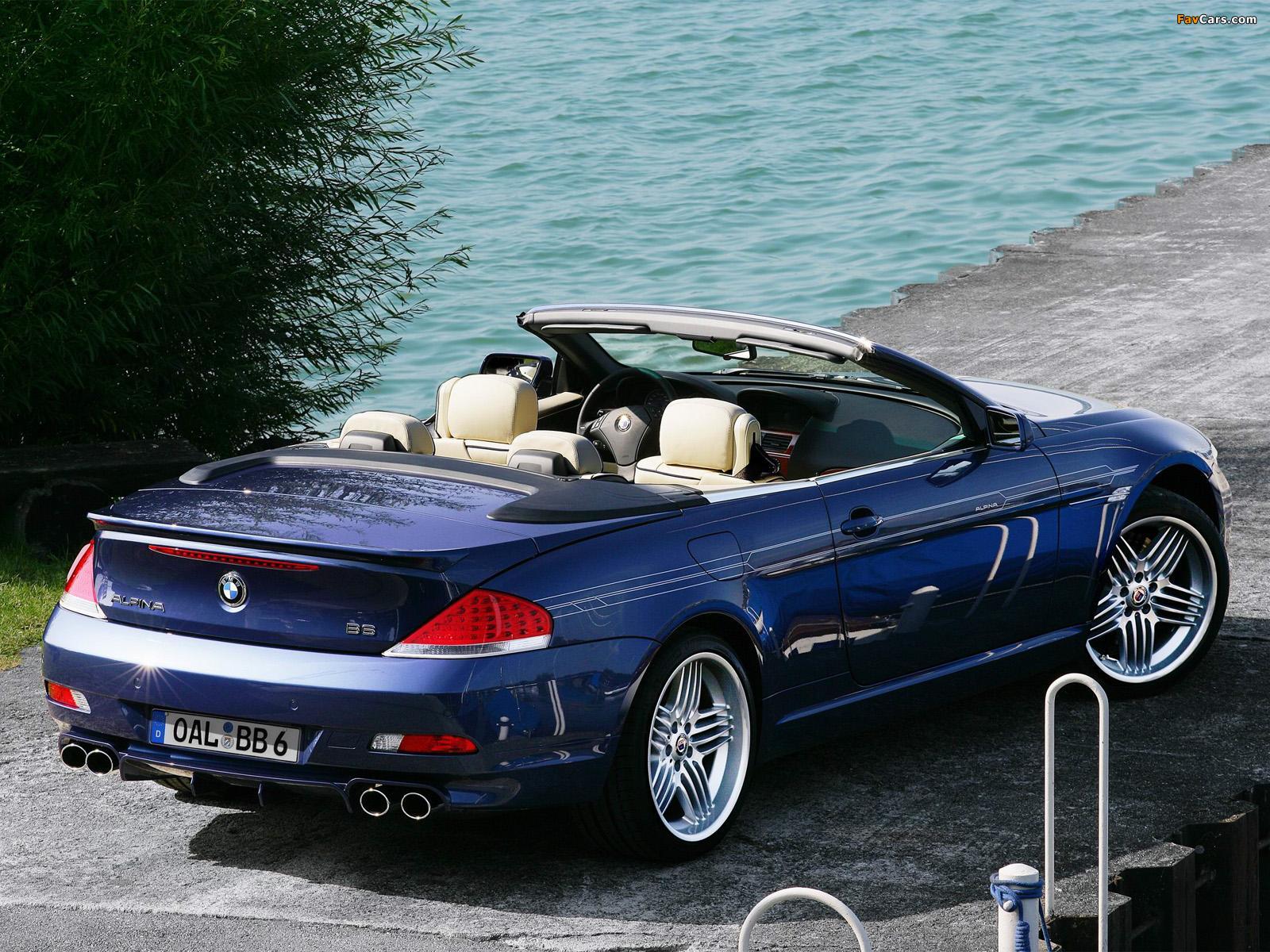 Alpina B6 Cabrio (E64) 2006–08 photos (1600 x 1200)