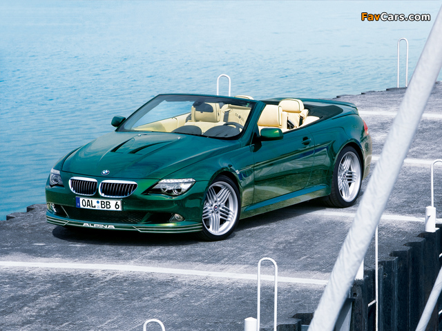 Alpina B6 S Cabrio (E64) 2007–10 images (640 x 480)