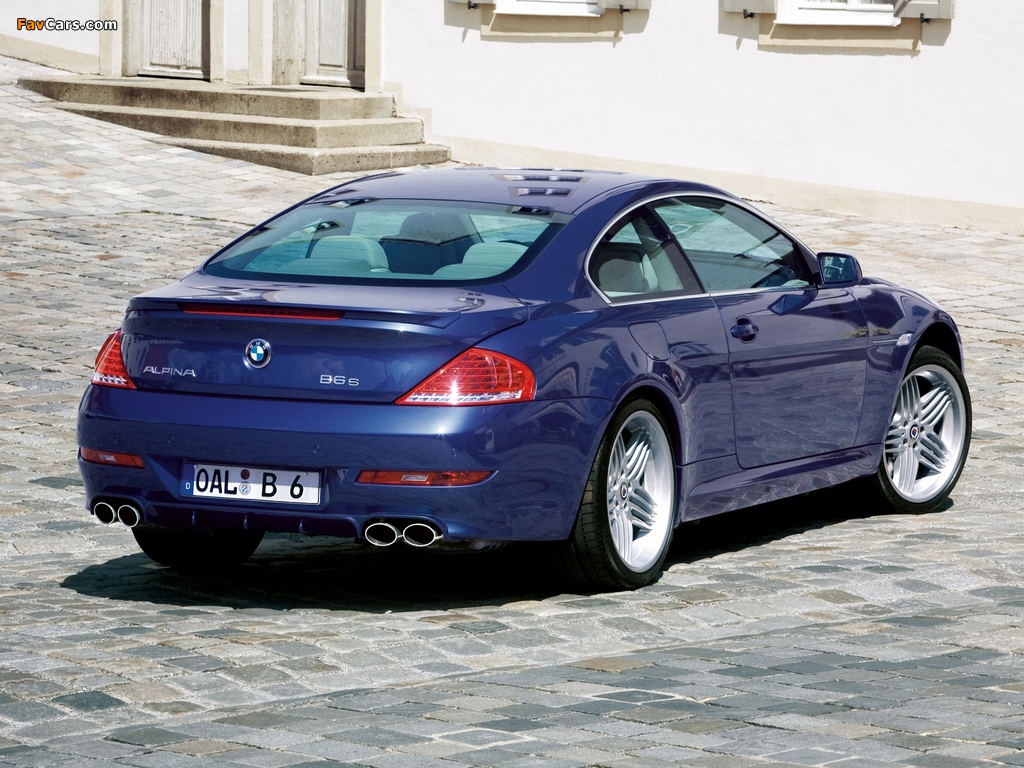 Alpina B6 S Coupe (E63) 2007–10 photos (1024 x 768)