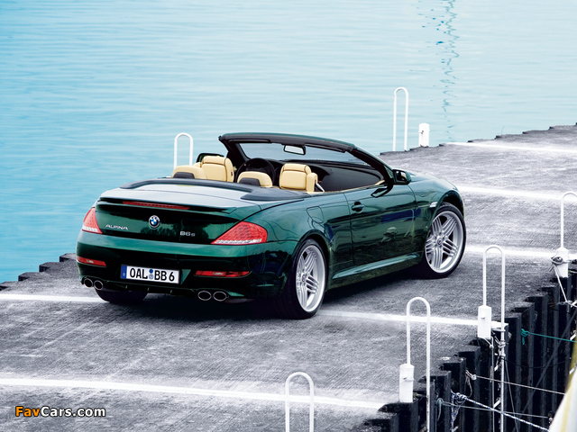 Alpina B6 S Cabrio (E64) 2007–10 wallpapers (640 x 480)