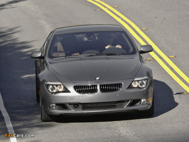 BMW 650i Coupe US-spec (E63) 2008–11 images (640 x 480)