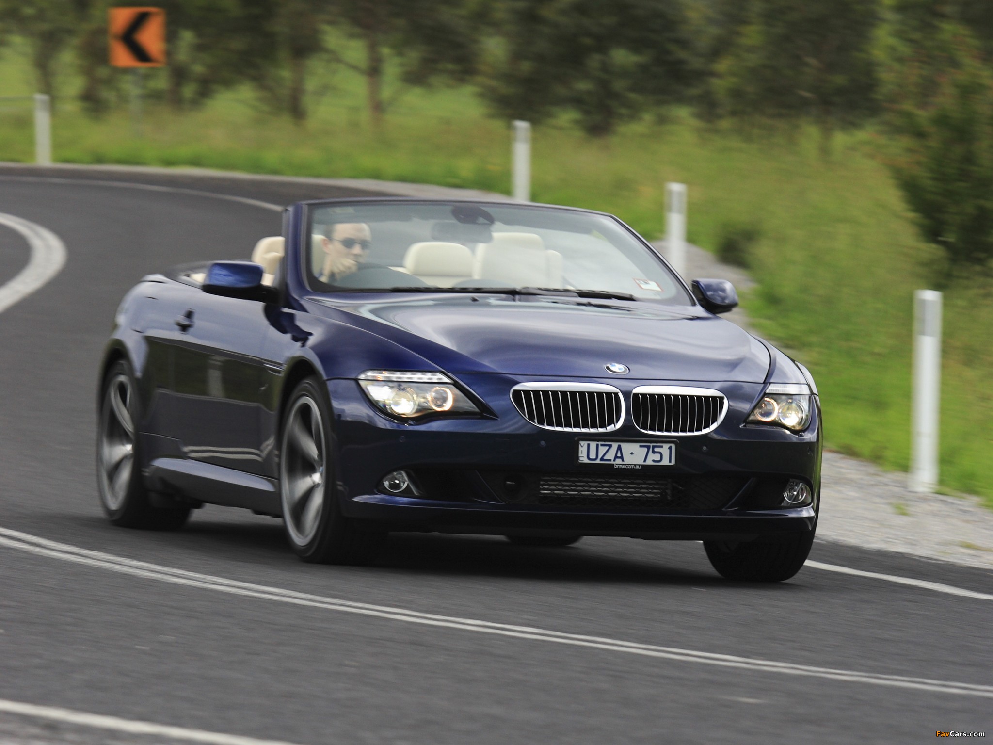 BMW 650i Cabrio AU-spec (E64) 2008–11 images (2048 x 1536)