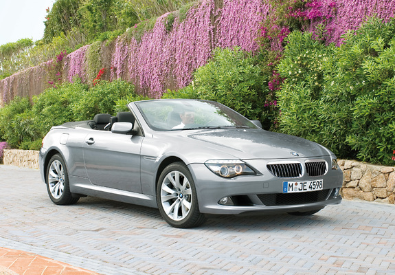 BMW 650i Cabrio (E64) 2008–11 photos