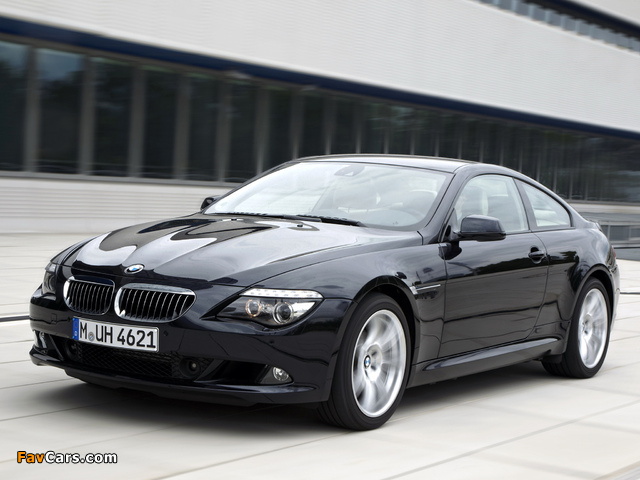 BMW 650i Coupe (E63) 2008–11 pictures (640 x 480)