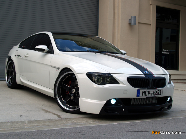 MCP Racing BMW 6 Series Coupe (E63) 2008 pictures (640 x 480)